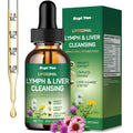 Liposomal Lymphatic Drainage Drops - Lymphatic Drainage Supplements with Milk Thistle, Burdock Root for Women & Men | Supports Liver Cleanse, Detox & Repair | Lymph - Liver Cleanse Health | 2 Fl Oz - Maple Wellness Supplements