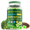 Liposomal Sulforaphane Supplement 150mg, from Broccoli Seed Extract w/Myrosinase, Quercetin, Glutathione, Sulforaphane Supplement Gummies for Antioxidants Detox Cellular Brain Health, Chewable 60Cts - TrustMedUSA