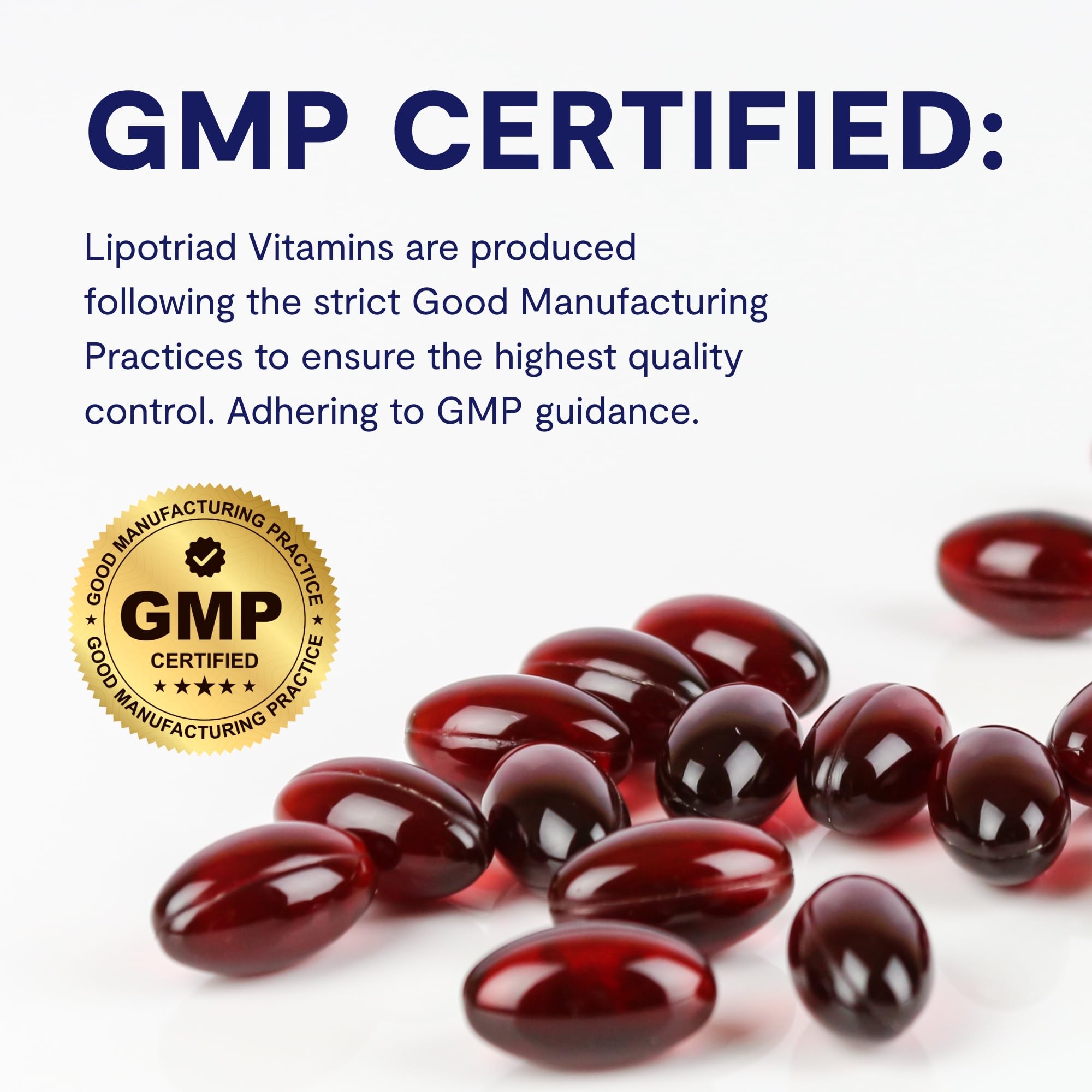 Lipotriad Visionary Eye Vitamins – 60 Capsules – Lutein and Zeaxanthin Supplements with Other AREDS 2® Ingredients to Support Eye Health - TrustMedUSA
