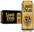 Liquid Death Flavored Sparkling Water with Agave, Mango Chainsaw, 16.9 oz Tallboys - TrustMedUSA
