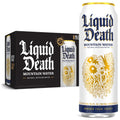 Liquid Death Still Mountain Water, 19.2 oz King Size Cans (8-Pack) - TrustMedUSA