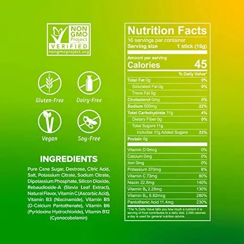 Liquid I.V. Hydration + Energy Multiplier - Yuzu Pineapple - Hydration Powder - TrustMedUSA