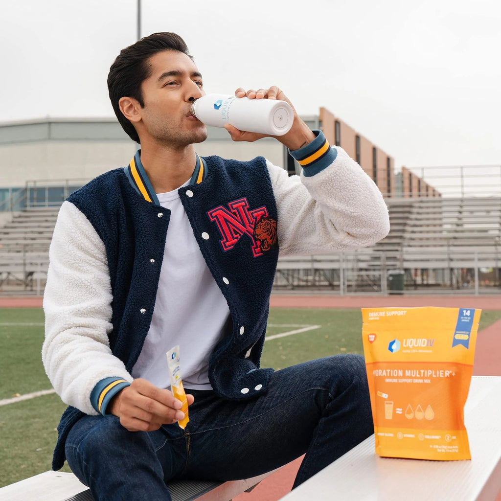 Liquid I.V. Hydration Multiplier + Immune Support - Tangerine - Hydration Powder - TrustMedUSA