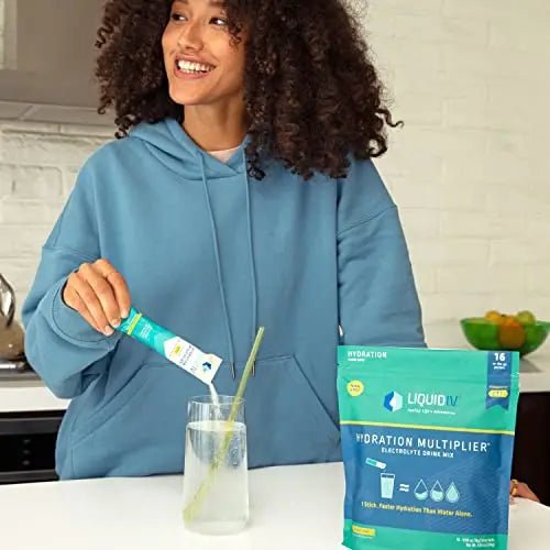 Liquid I.V. Hydration Multiplier - Lemon Lime - Hydration Powder Packets | Electrolyte - TrustMedUSA