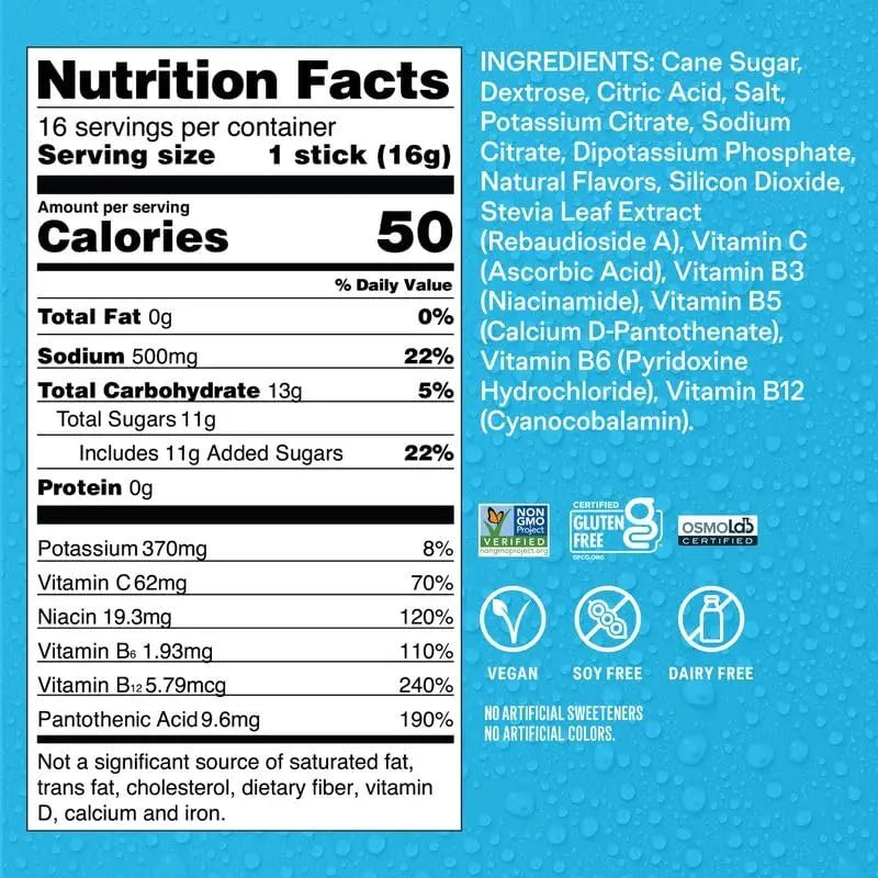 Liquid I.V.® Hydration Multiplier – Orange Vanilla Dream | Electrolyte Powder Drink Mix | 3 Pack (48 Servings) - TrustMedUSA