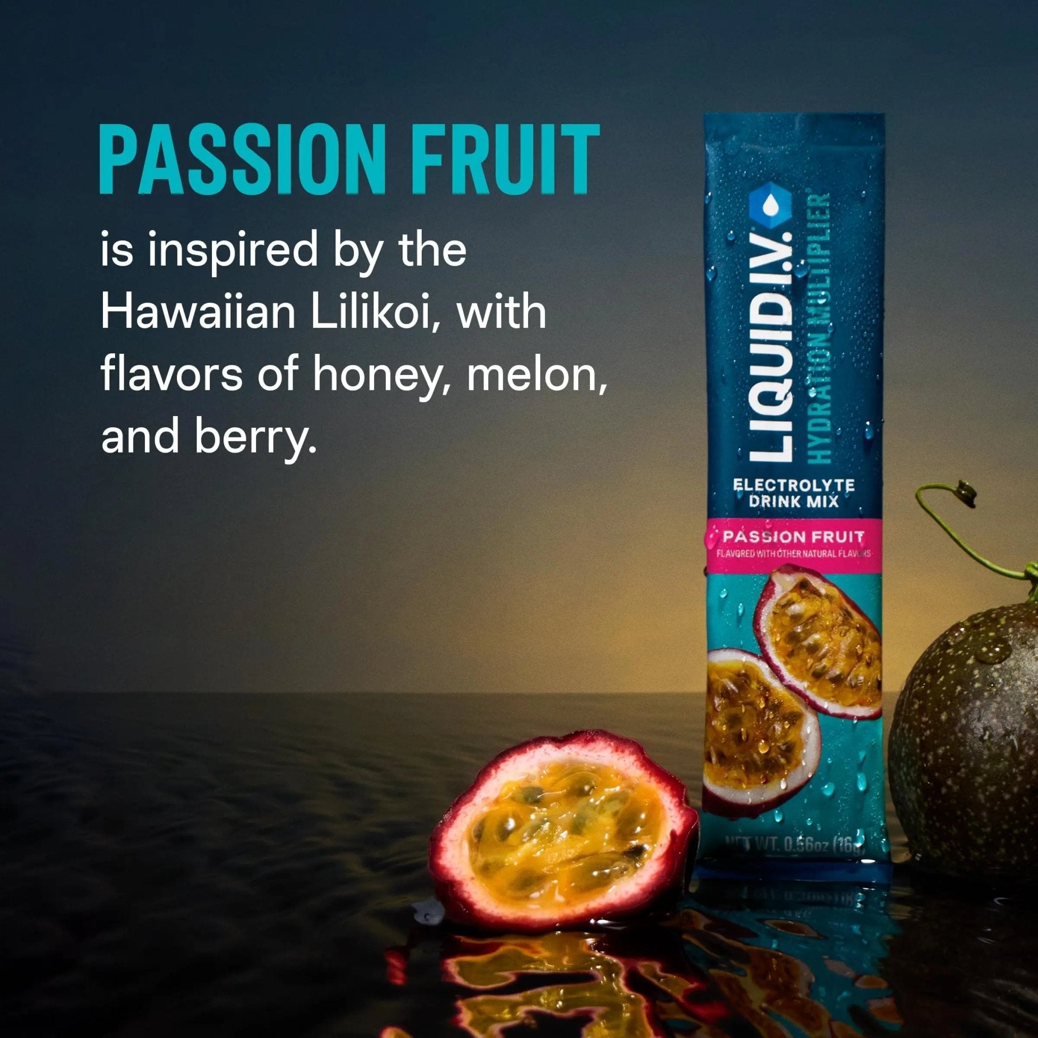 Liquid I.V.® Hydration Multiplier - Passion Fruit | Electrolyte Powder Drink Mix | 3 Pack (48 Servings) - TrustMedUSA