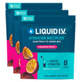 Liquid I.V.® Hydration Multiplier - Passion Fruit | Electrolyte Powder Drink Mix | 3 Pack (48 Servings) - TrustMedUSA