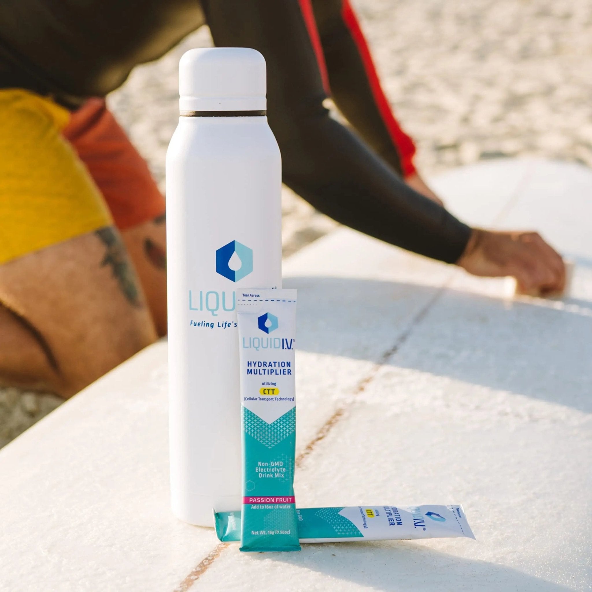 Liquid I.V. Hydration Multiplier - Passion Fruit - Hydration Powder Packets | Electrolyte - TrustMedUSA