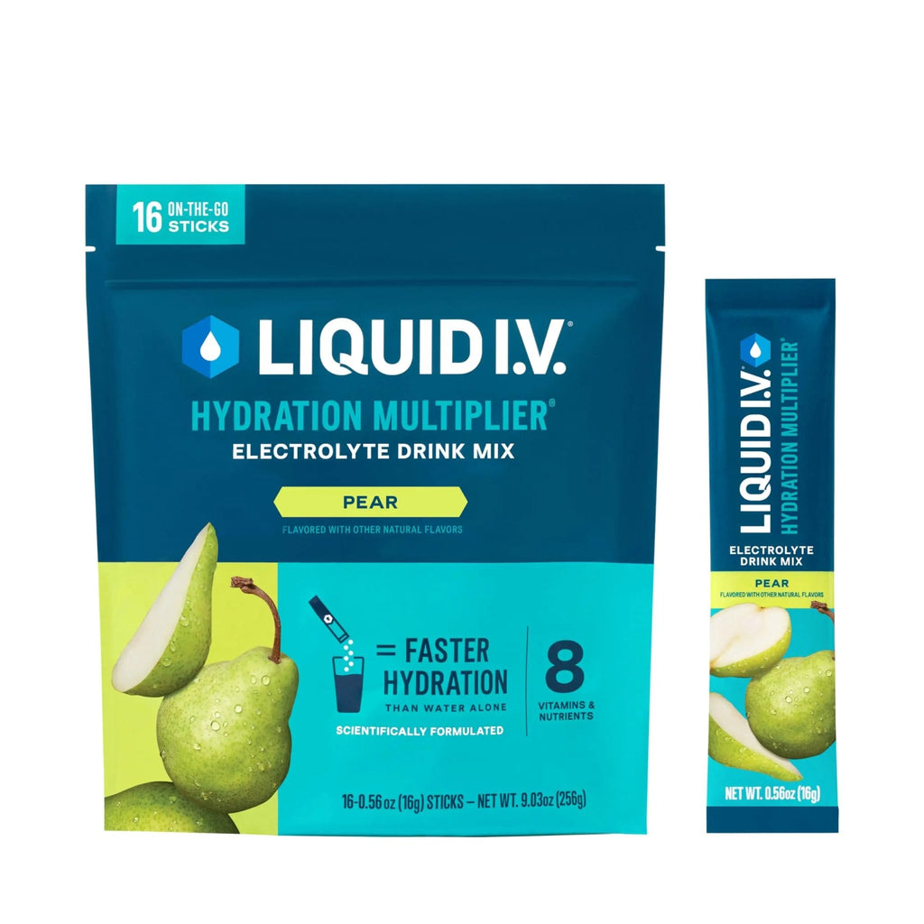 Liquid I.V.® Hydration Multiplier - Pear | Electrolyte Powder Drink Mix | 1 Pack (16 Servings) - TrustMedUSA