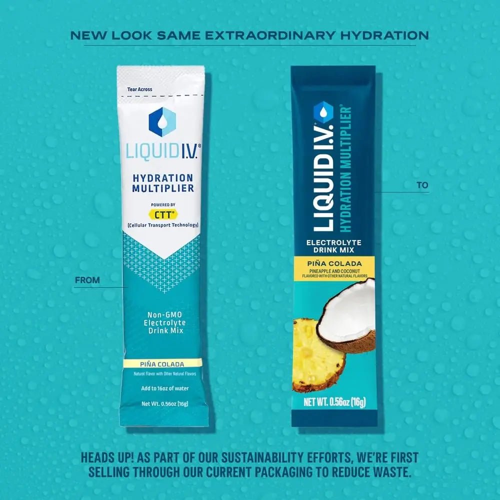 Liquid I.V.® Hydration Multiplier - Pina Colada | Electrolyte Powder Drink Mix | 1 Pack (16 Servings) - TrustMedUSA