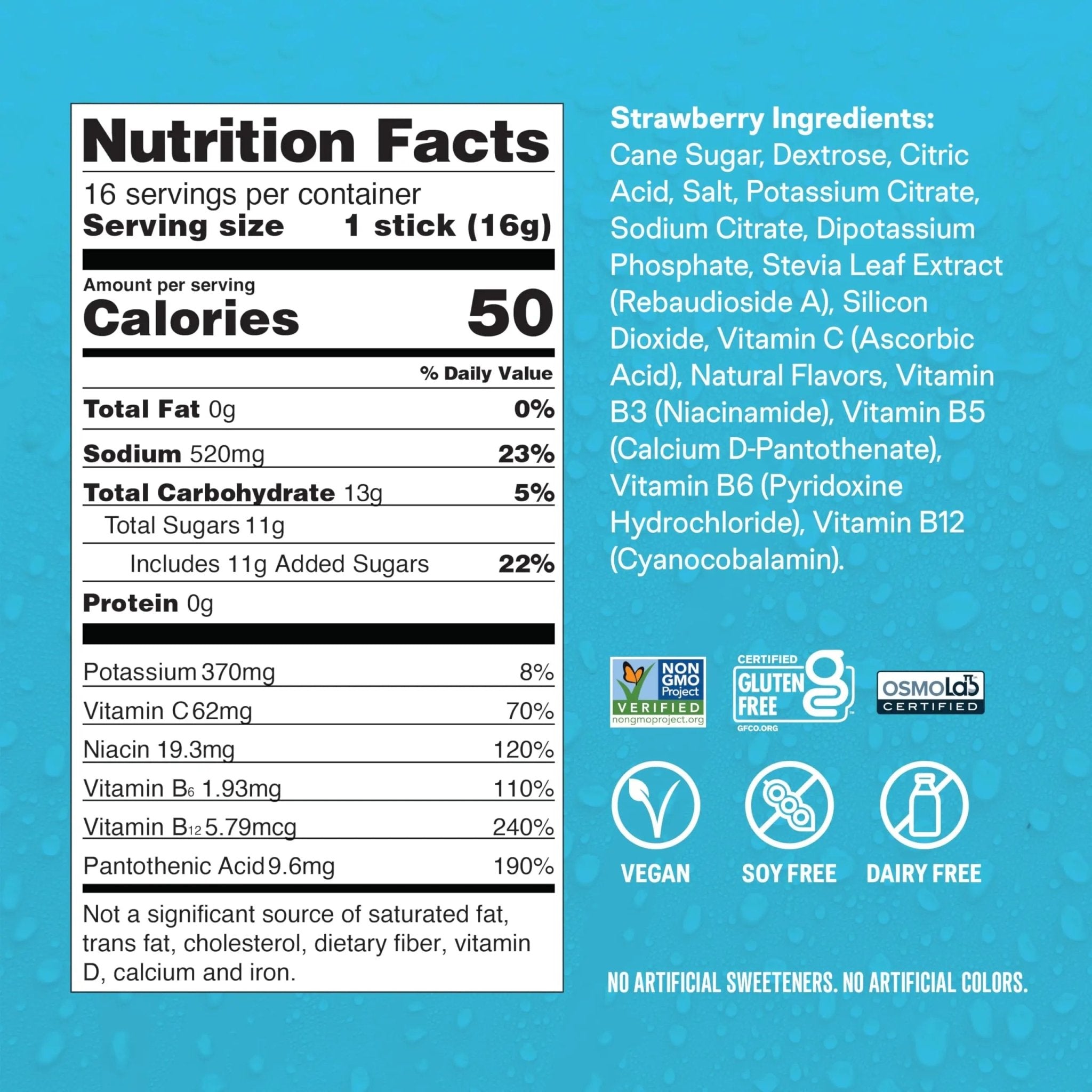 Liquid I.V.® Hydration Multiplier - Strawberry | Electrolyte Powder Drink Mix | 3 Pack (48 Servings) - TrustMedUSA