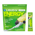 Liquid I.V.® Hydration Multiplier Sugar-Free + Energy - Blackberry Lemonade | Electrolyte Powder Drink Mix | 1 Pack (14 Servings) - TrustMedUSA