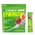 Liquid I.V.® Hydration Multiplier Sugar Free + Energy - Pomegranate Punch | Electrolyte Powder Drink Mix | 1 Pack (14 Servings) - TrustMedUSA