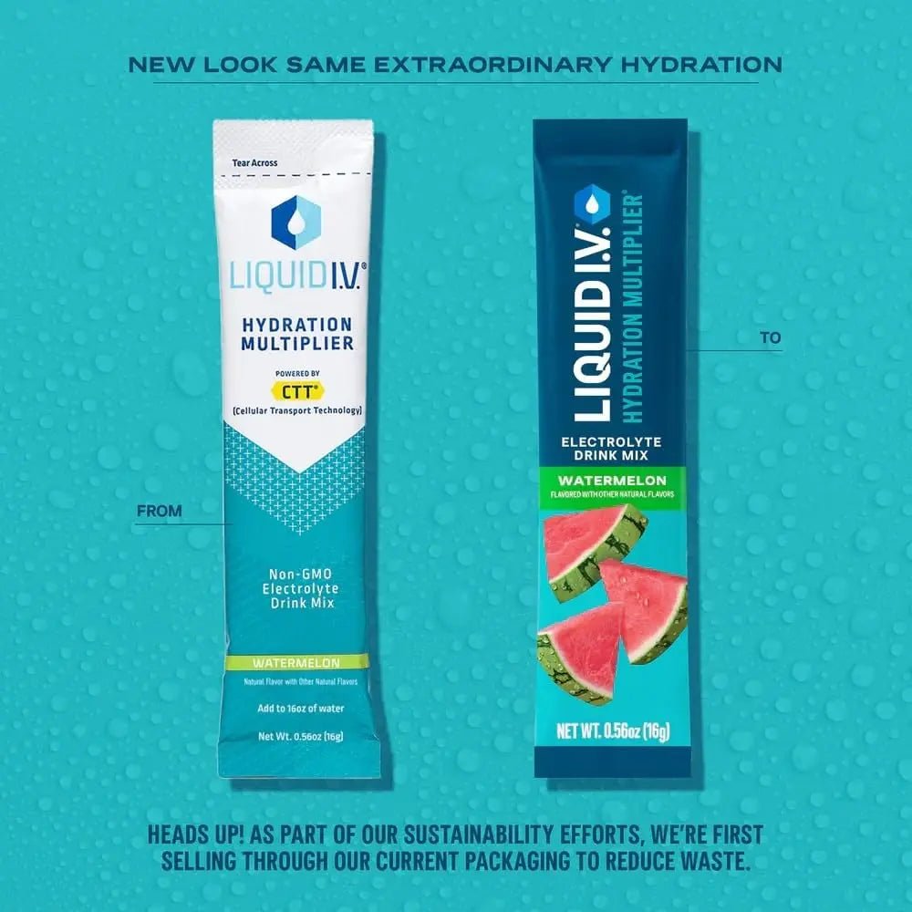Liquid I.V.® Hydration Multiplier - Watermelon | Electrolyte Powder Drink Mix | 3 Pack (48 Servings) - TrustMedUSA