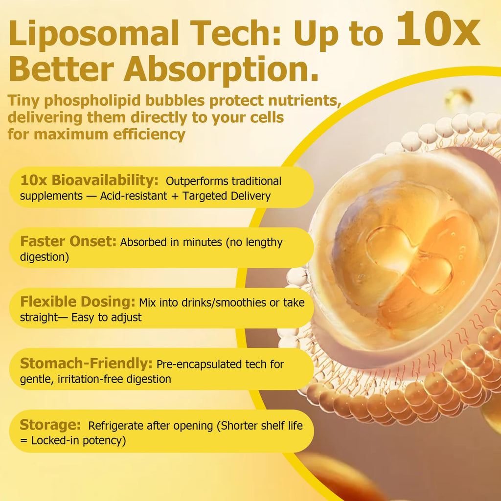 Liquid Vitamin D3 K2 Drops with Calcium Magnesium Omega3, High Potency 5-in-1 D3 K2 Vitamin 5000 IU Supplement for Bone Health, Heart Teeth & Immue, Ultra High Absorption Liposomal D3K2 Plant-Based - TrustMedUSA