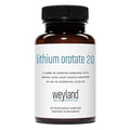 Lithium Orotate 20mg (1 Bottle), 60 Vegetarian Capsules, Lithium Supple - TrustMedUSA