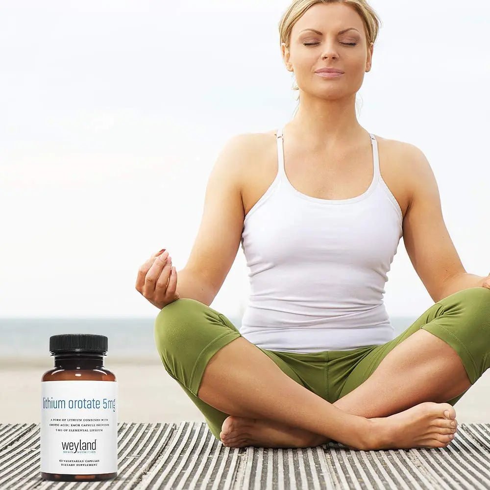 Lithium Orotate - 5mg of Elemental Lithium per Vegetarian Capsule - TrustMedUSA
