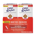 Little Remedies Infant Fever & Pain Reliever with Acetaminophen, Baby Medicine with No Artificial Sweeteners, Flavors or Dyes, Natural Berry Flavor, 2 Fl Oz, Pack of 2 - TrustMedUSA