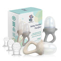 LittleWhispers Baby Fruit & Food Feeder Pacifier - Pacifier Feeders for Fresh Fruit or Frozen Breastmilk - Infant Teething Relief - Set of 2 - Maple Wellness Supplements