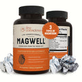 Live Conscious Magwell Magnesium Zinc & Vitamin D3 - Magnesium Glycinate, Malate, & Citrate - Triple Supplement for Women & Men - TrustMedUSA