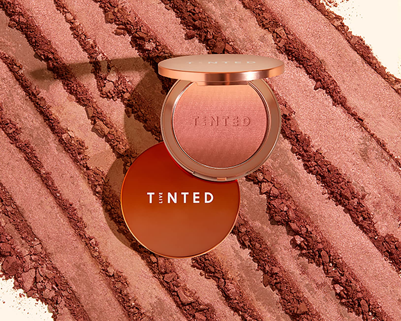 Live Tinted Huebeam Jumbo Gradient Blushing Bronzer - Lightweight, Highly-Pigmented, Buildable & Blendable - Sunkissed, Glowy, Even Toned Skin Face Blush and Bronzer - 15g / 0.5 oz - TrustMedUSA