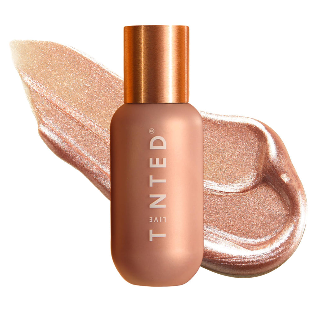 Live Tinted Hueglow Liquid Highlighter Drops - Lightweight Serum-Infused Highlighter, Non-Greasy Formula for Natural Radiance and Advanced Hydration, Dawn, 1.7fl oz / 50mL - TrustMedUSA