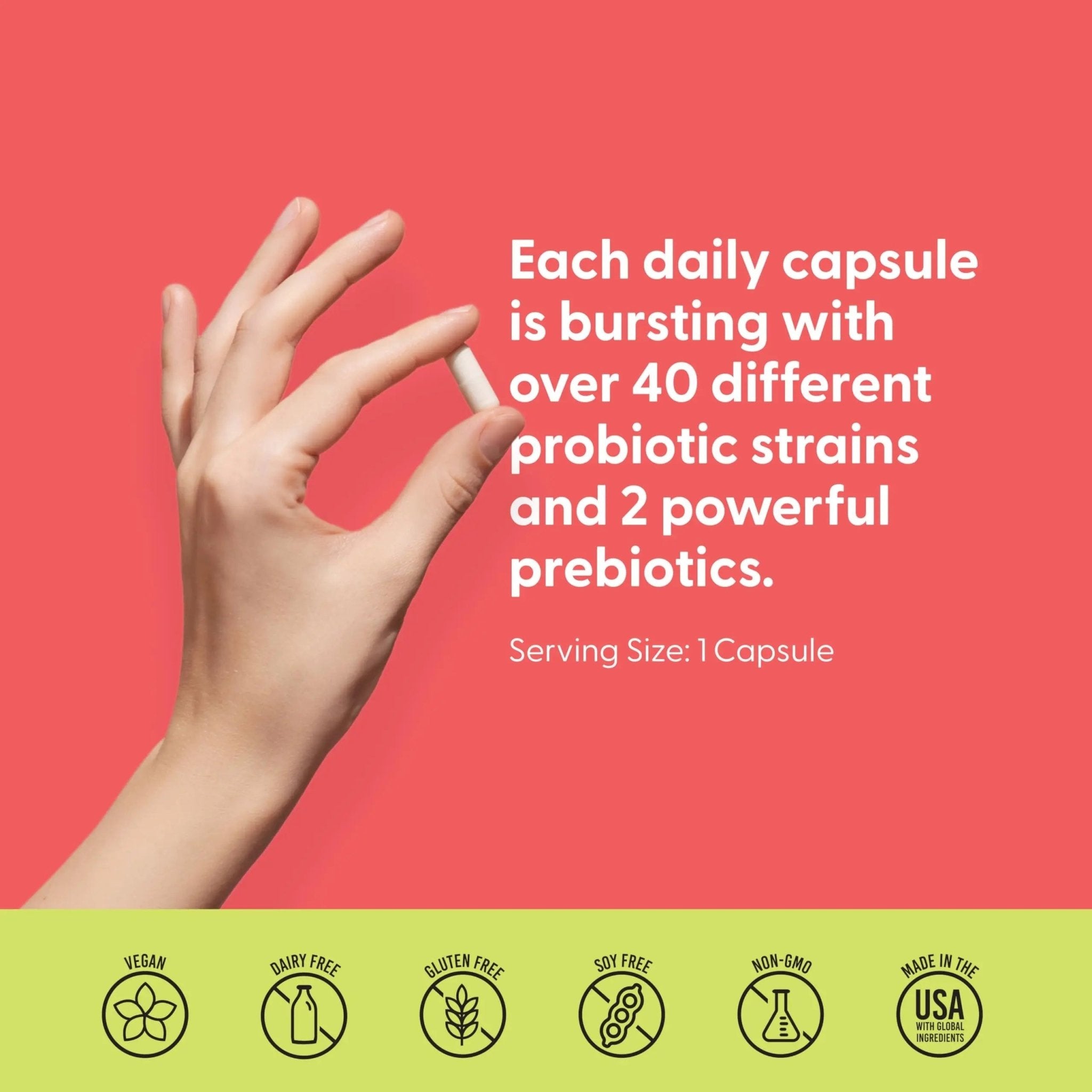 LIVELY VITAMIN CO. Great Guts Probiotic - 25 Billion CFU Probiotic - Balance Gut Microbiome, GI Tract, Inflammation, Indigestion, Reflux, Upset Stomach, & Diarrhea - 90 Caps - TrustMedUSA