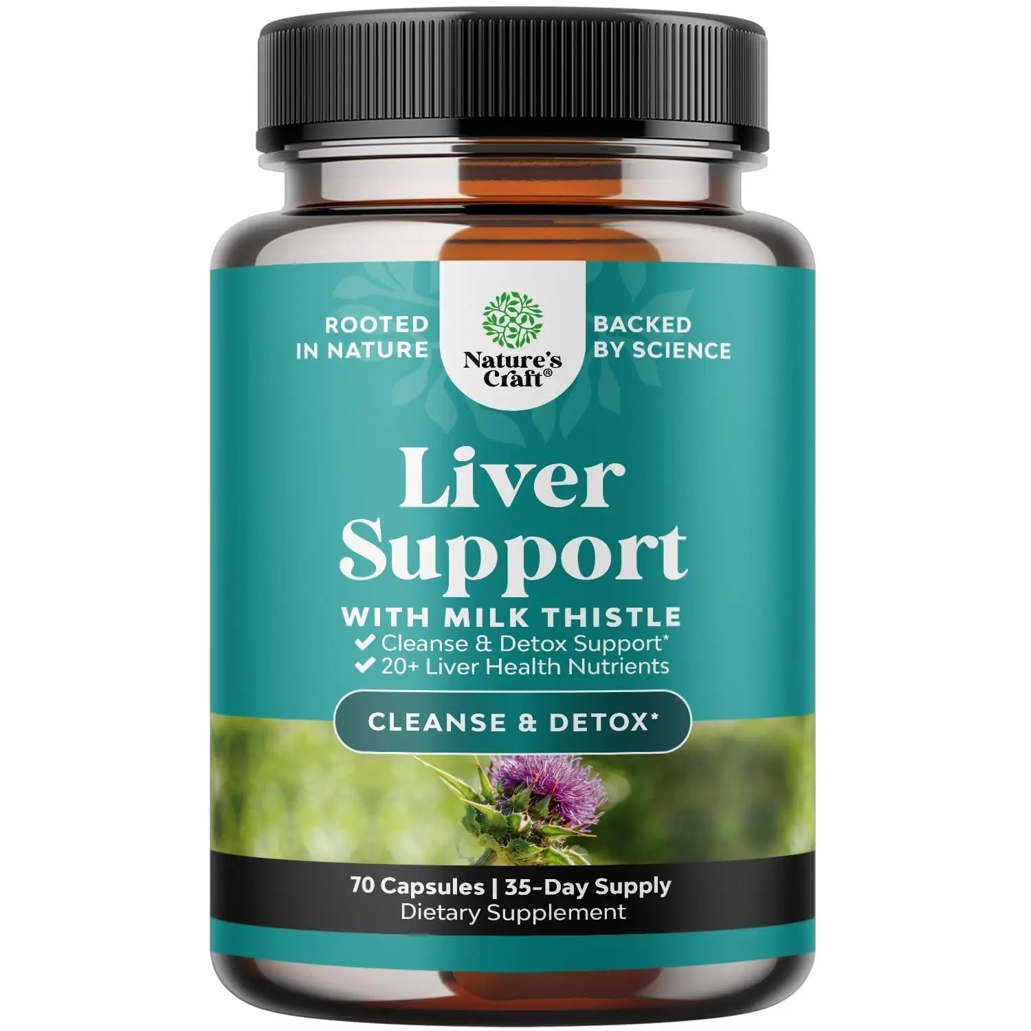 Liver Cleanse Detox & Repair Formula - Herbal Liver Support Supplement - TrustMedUSA