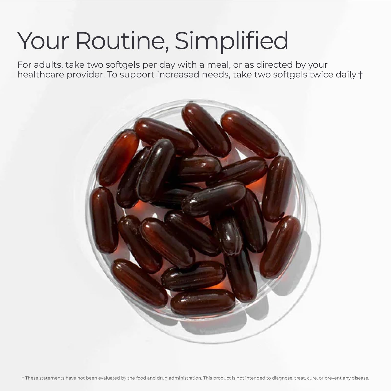 Livingood Daily Omega 3 6 9 Plus Turmeric Curcumin Supplement, 60 Softgels - Fish Oil Omega 3 Supplements (EPA & DHA) for Men and Women - Brain, Joint, Heart Health - TrustMedUSA