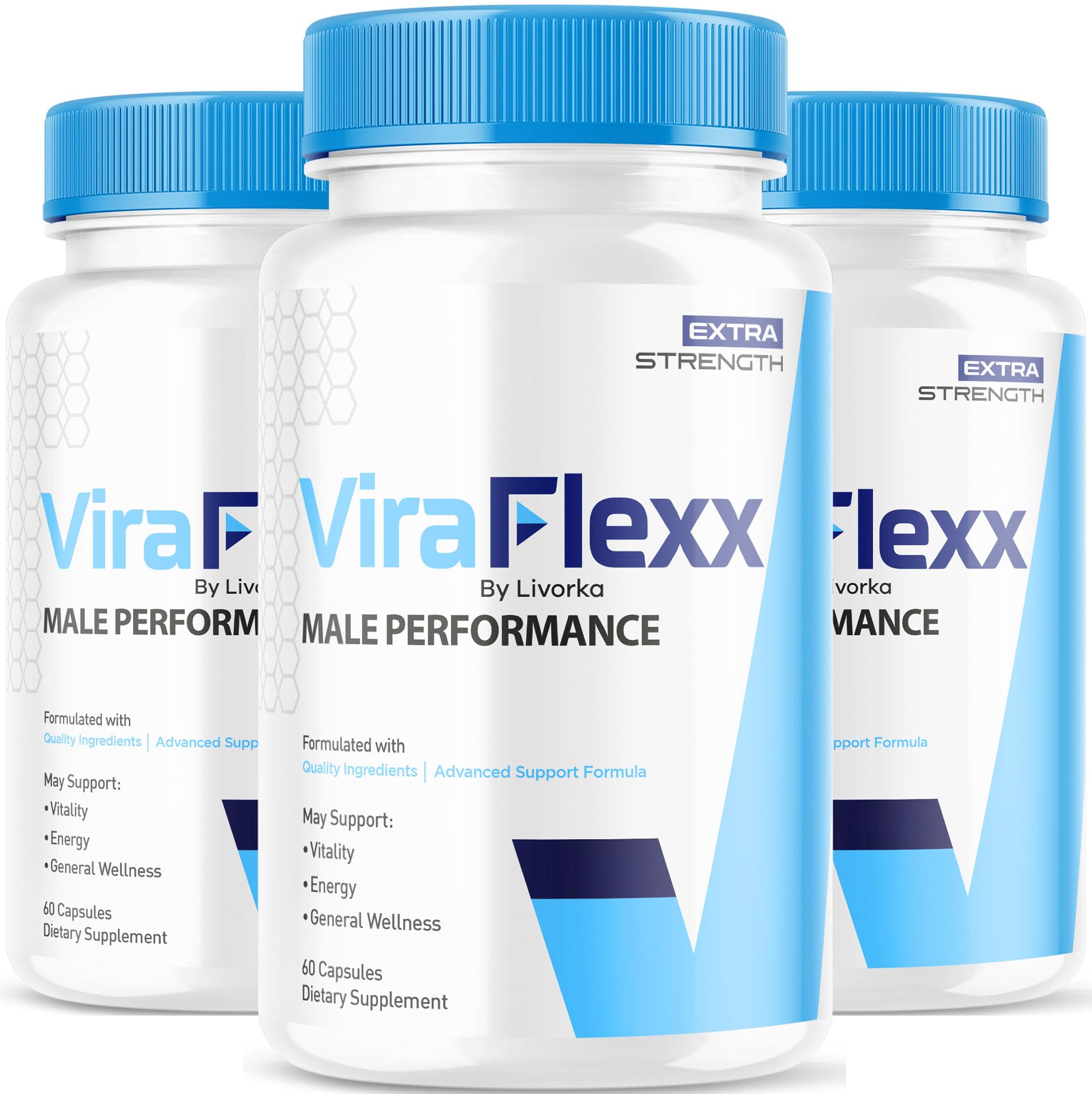 LIVORKA (3 Pack) ViraFlexx Capsules, ViraFlexx Advanced Support Formula Pills, Vira Flexx Pills (180 Capsules) - TrustMedUSA