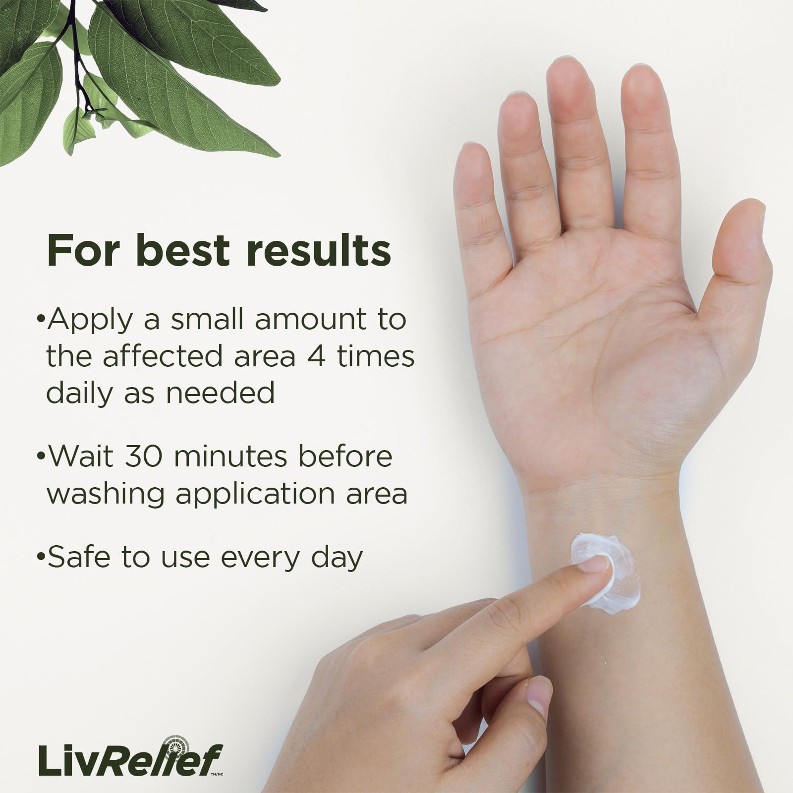 LivRelief Nerve Pain Relief Extra Strength - 50g - TrustMedUSA