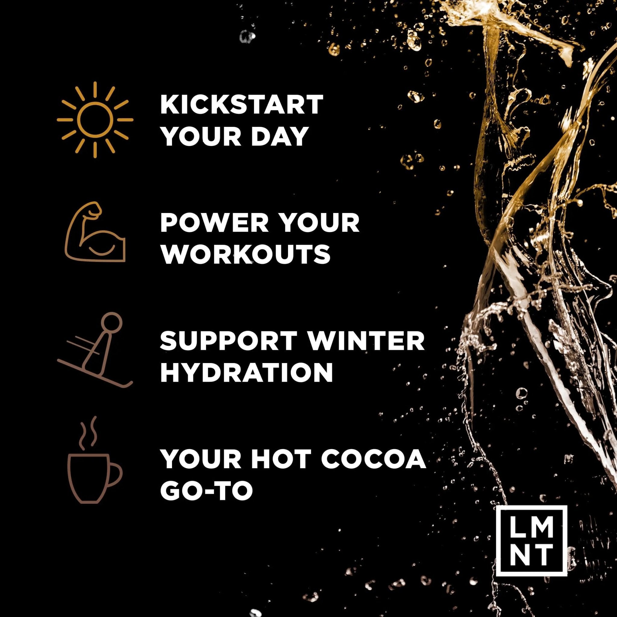 LMNT Hot Chocolate and Coffee Mixer - Chocolate Caramel Salt Electrolytes | No Sugar - TrustMedUSA