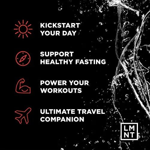 LMNT Keto Electrolyte Powder Packets | Paleo Hydration Powder | No Sugar, No Artificial - TrustMedUSA