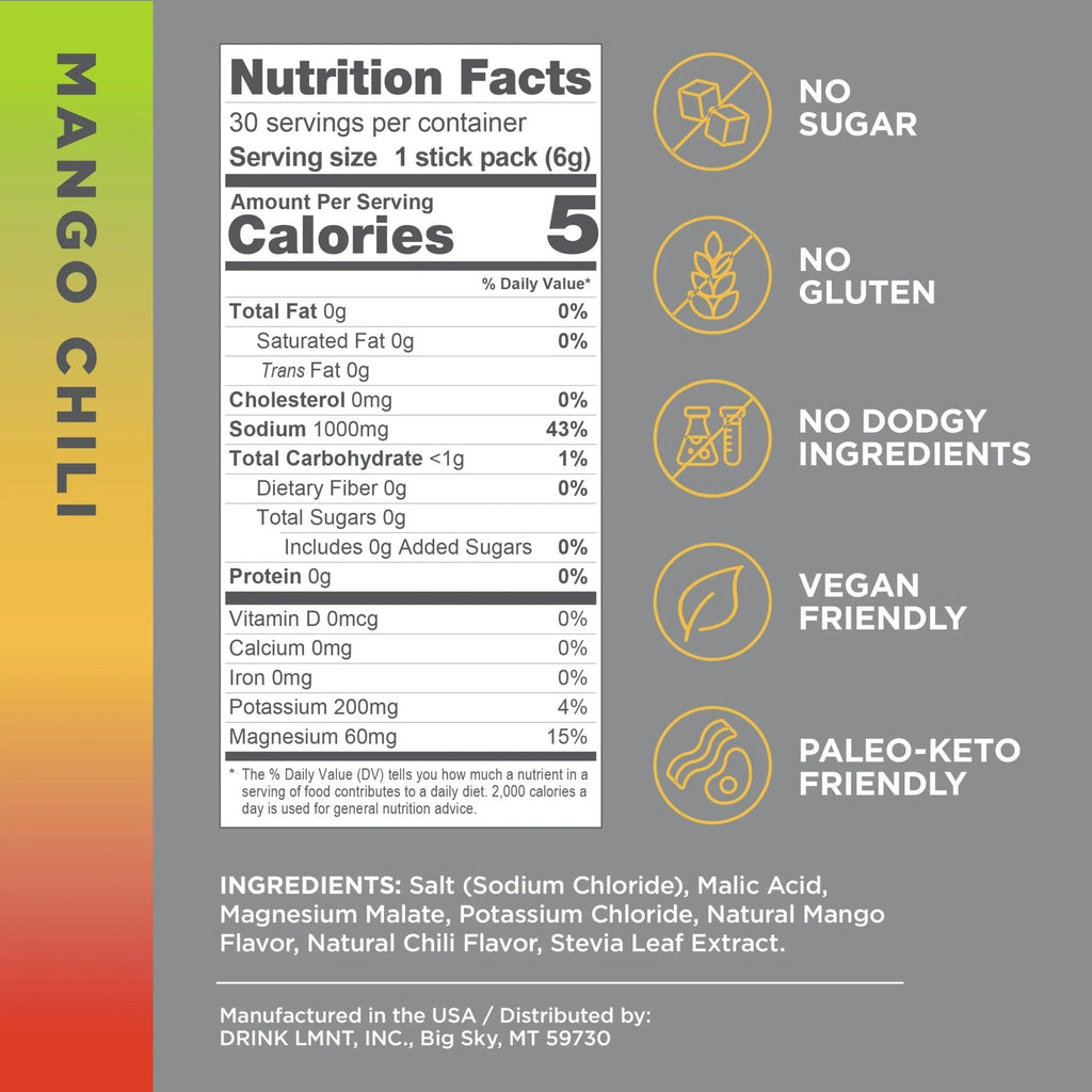LMNT Keto Electrolyte Powder Packets | Paleo Hydration Powder | No Sugar, No Artificial - TrustMedUSA