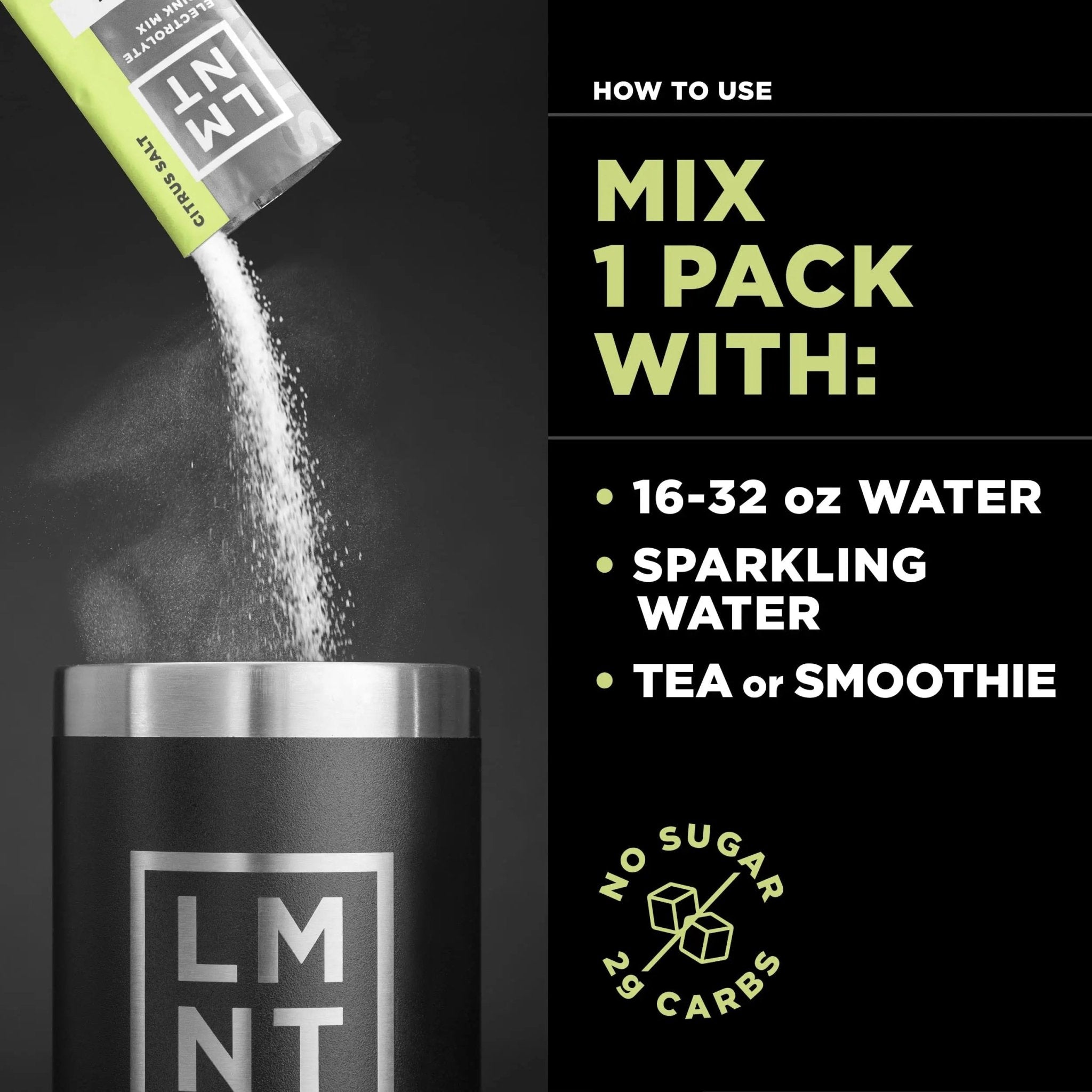LMNT Zero-Sugar Electrolytes - Citrus Salt - Hydration Powder Packets | No Dodgy Ingredie - TrustMedUSA