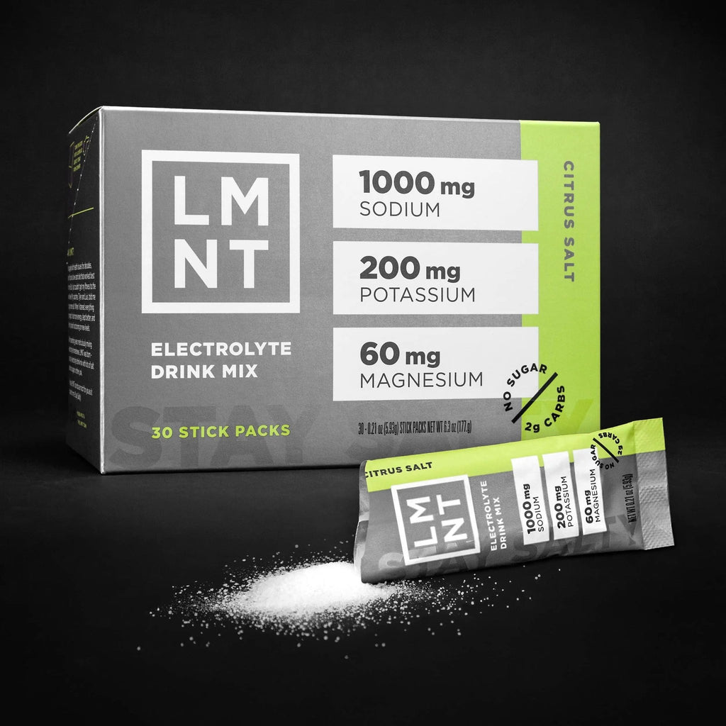 LMNT Zero-Sugar Electrolytes - Citrus Salt - Hydration Powder Packets | No Dodgy Ingredie - TrustMedUSA