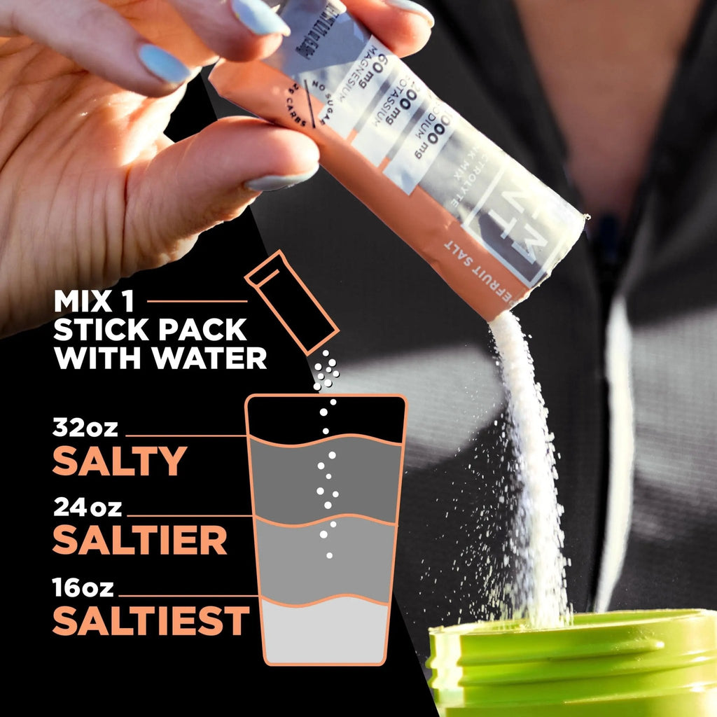 LMNT Zero Sugar Electrolytes - Grapefruit Salt | Drink Mix | 30 Count - TrustMedUSA