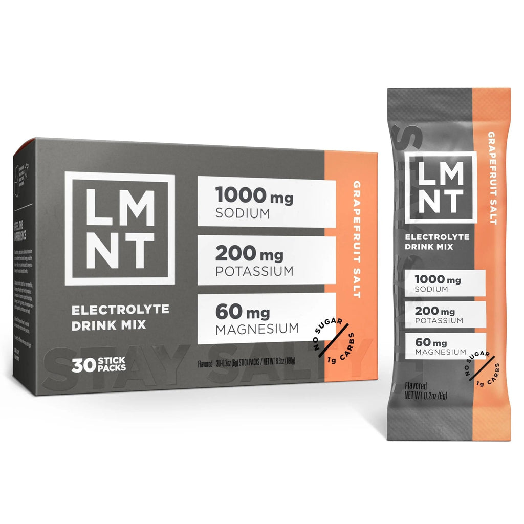 LMNT Zero Sugar Electrolytes - Grapefruit Salt | Drink Mix | 30 Count - TrustMedUSA