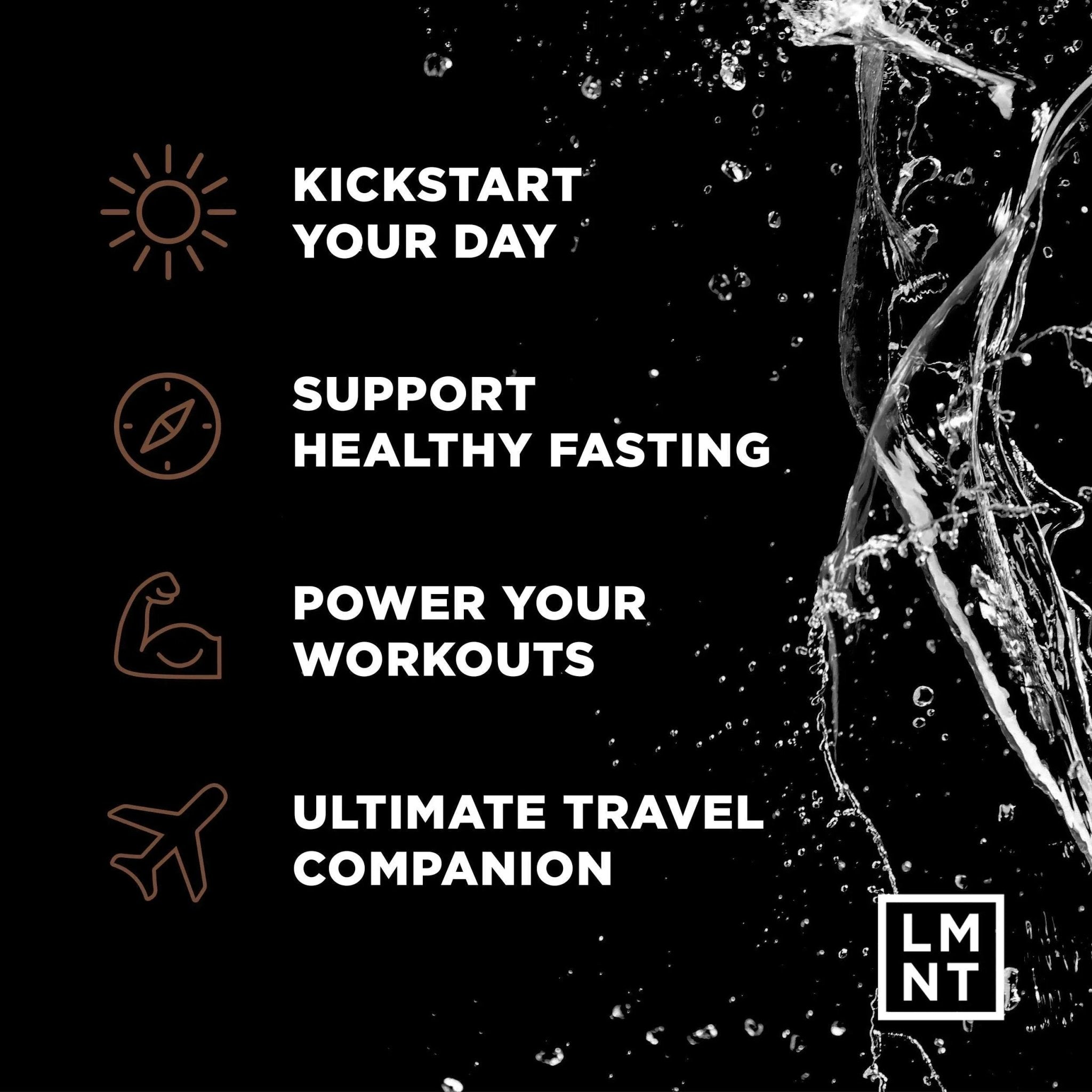 LMNT Zero-Sugar Electrolytes - Hot Chocolate Salt - Hydration Powder Packets - TrustMedUSA