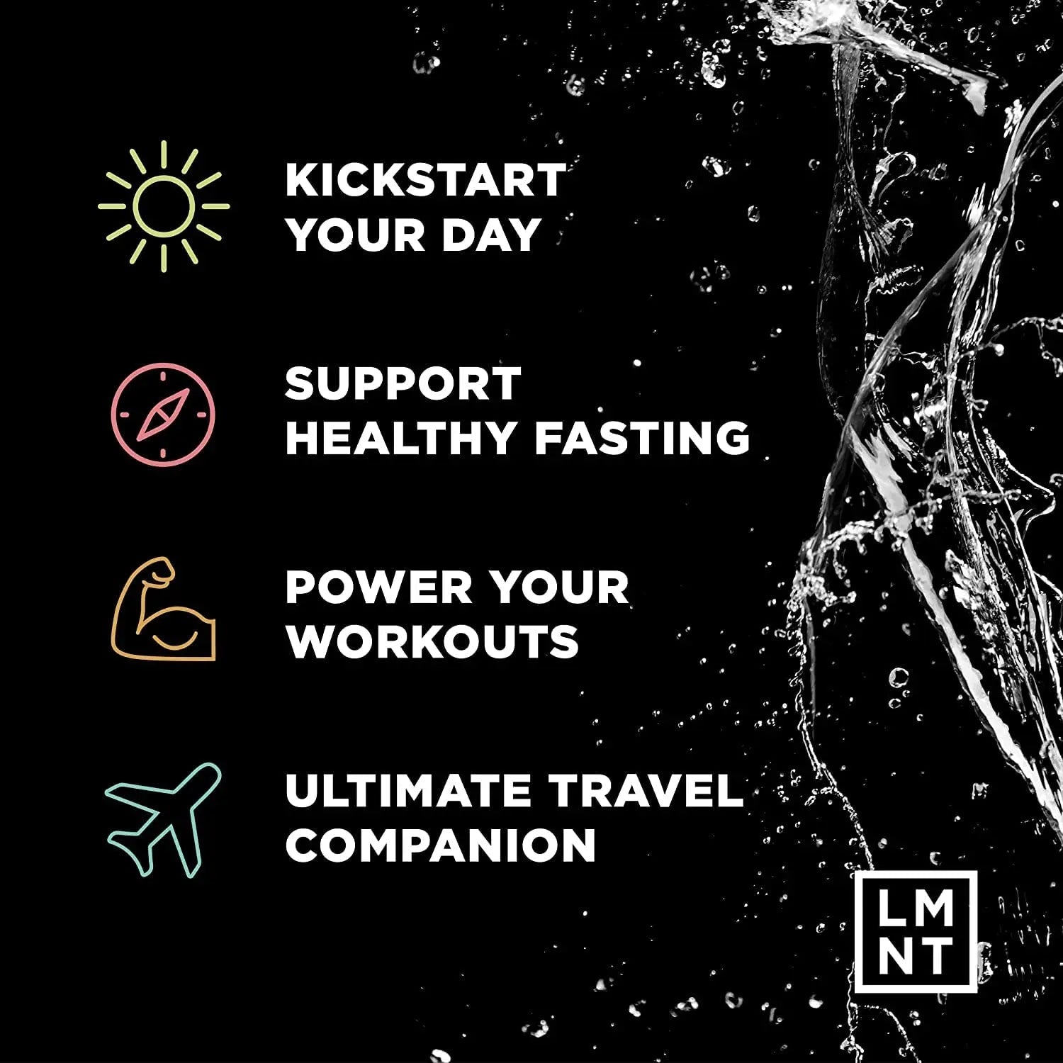 LMNT Zero Sugar Electrolytes - Sample Pack | Drink Mix | 8-Count - TrustMedUSA