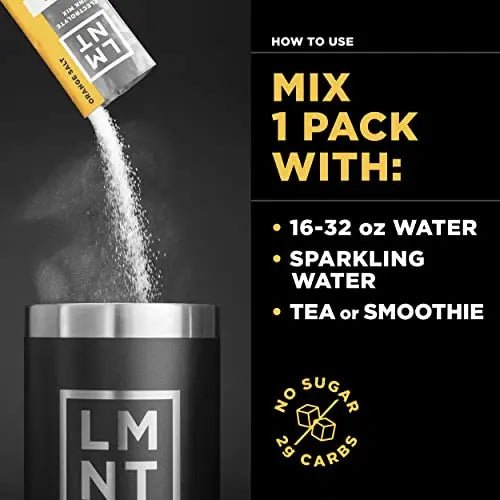 LMNT Zero-Sugar Electrolytes - Variety Salt - Hydration Powder Packets | No Dodgy Ingred - TrustMedUSA