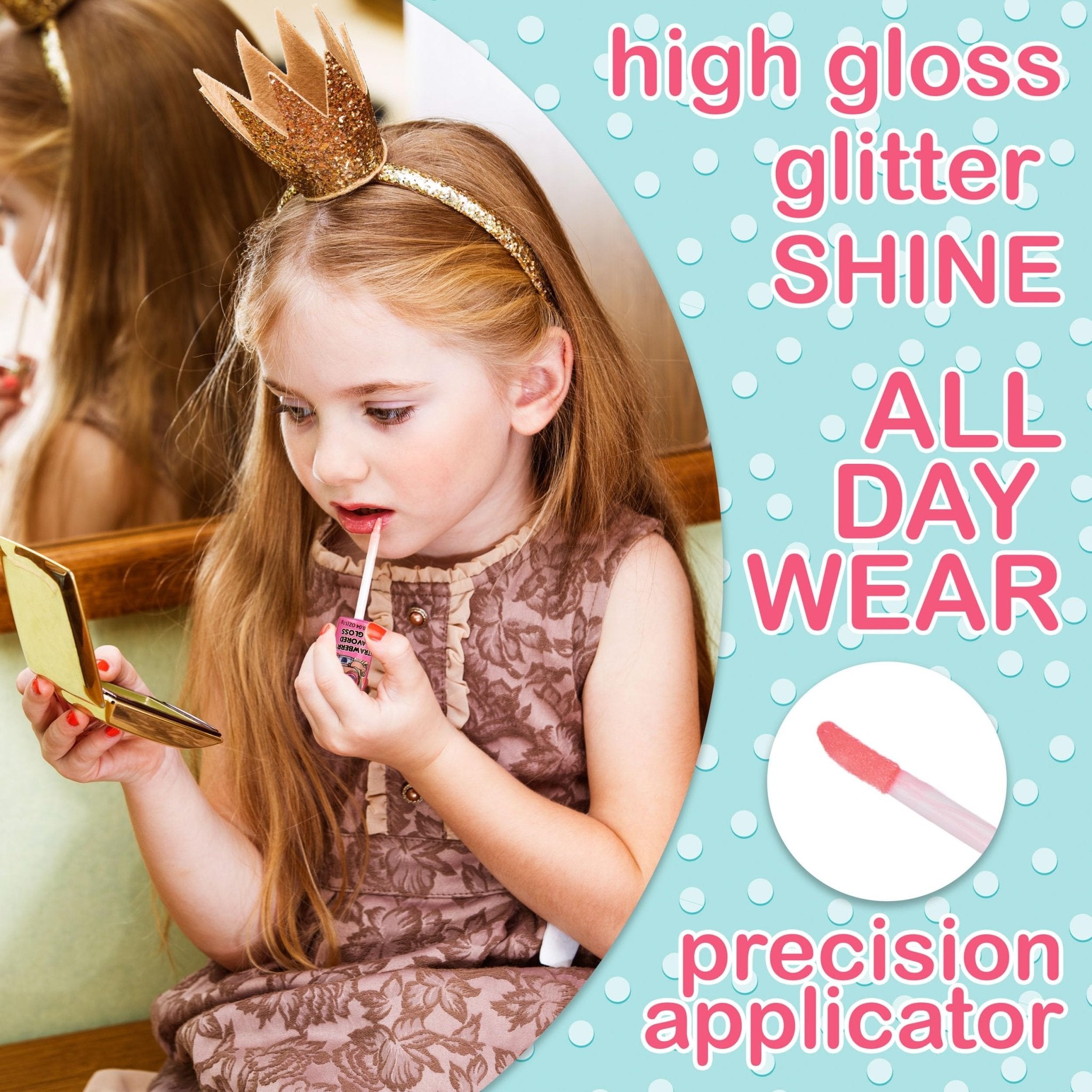 L.O.L Surprise 7-Pack Lip Gloss for Girls, Lol Lip Gloss - TrustMedUSA