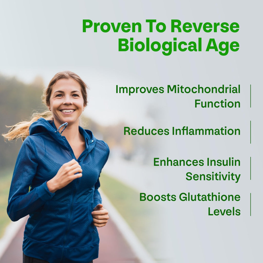 Longevity Box Ultra Pure GlyNAC Supplement 1000mg (500mg Glycine + 500mg N-Acetyl Cysteine) - Glutathione Precursor for Healthy Aging, Energy & Cellular Protection - 120 Vegan Capsules - TrustMedUSA