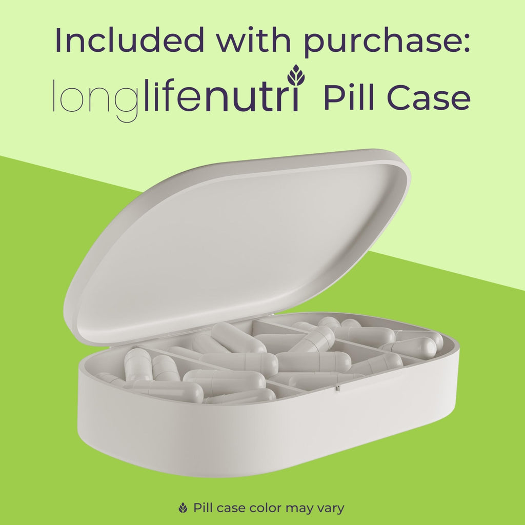 LongLifeNutri Citrus Bergamot Extract 500mg - 120 Vegetarian Capsules, 40% Polyphenolic Flavanones, 4-Month Supply, Plant-Based Anti-Oxidant, Tested, Made in USA - TrustMedUSA