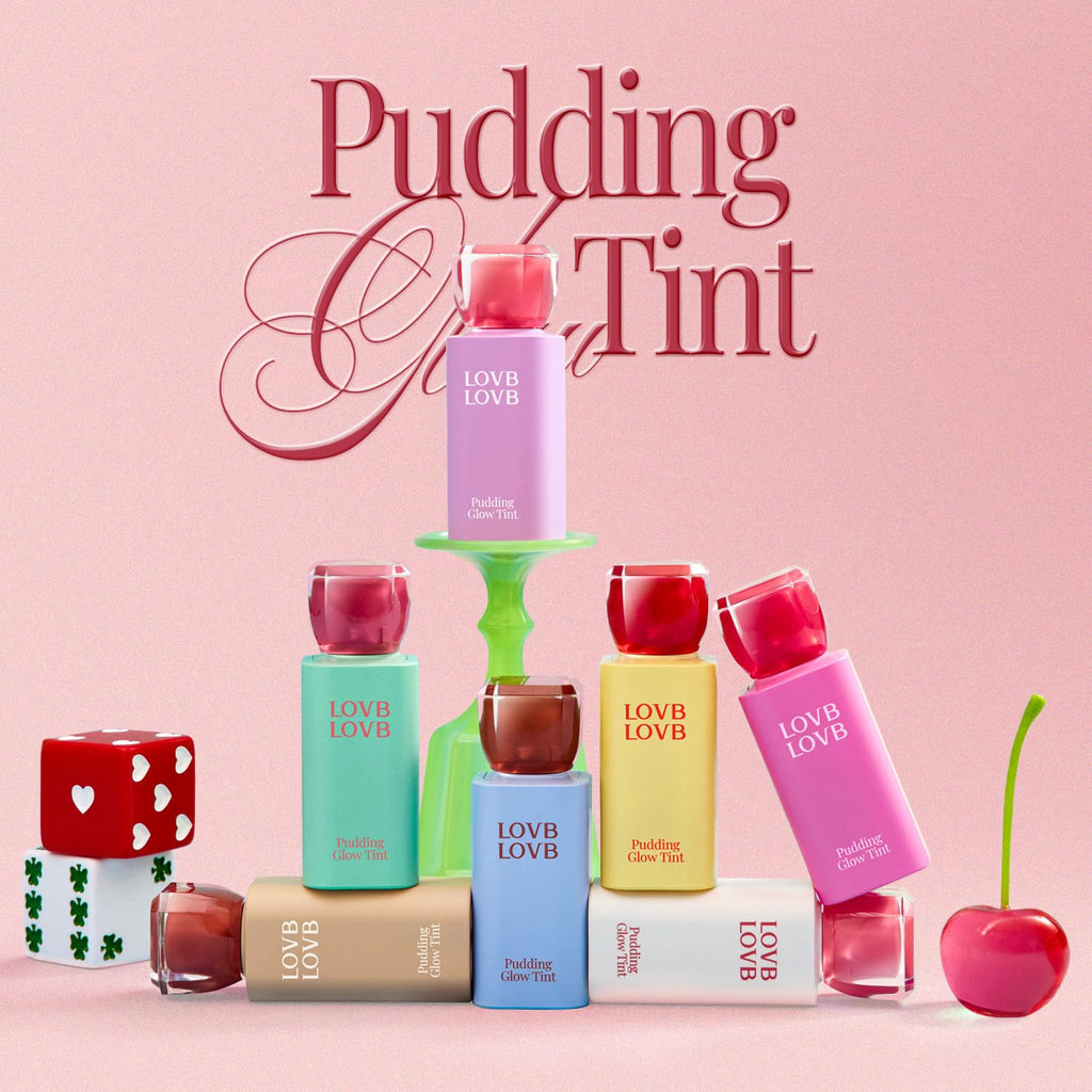 LOVB LOVB Pudding Glow Korean Lip Tint | Natural Lip Stain | Gloss to Stain | Long-Lasting & Non-Sticky | Lightweight Lip Tint | 0.14 oz. (04 SUNSET BEIGE) - TrustMedUSA