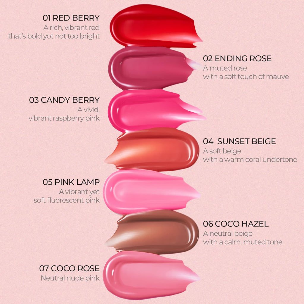 LOVB LOVB Pudding Glow Korean Lip Tint | Natural Lip Stain | Gloss to Stain | Long-Lasting & Non-Sticky | Lightweight Lip Tint | 0.14 oz. (04 SUNSET BEIGE) - TrustMedUSA