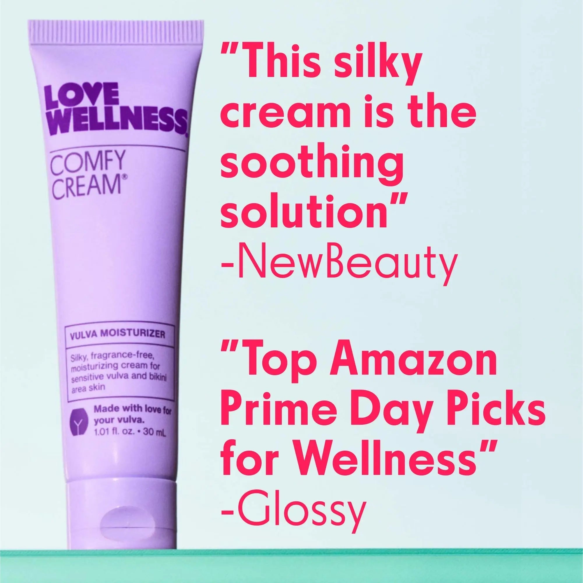 Love Wellness Comfy Cream Vulva & Vaginal Moisturizer - 1.01 oz - TrustMedUSA