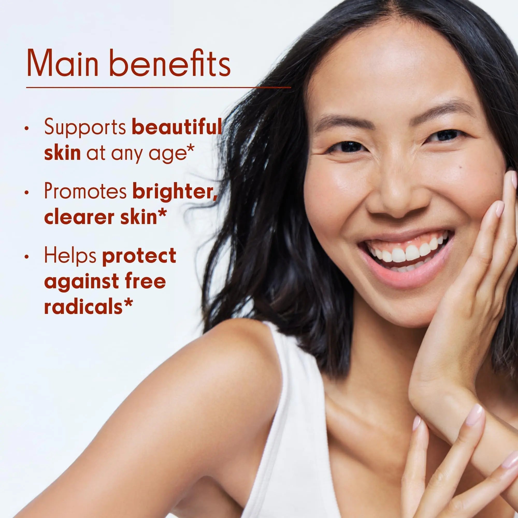 Love Wellness Good to Glow | Collagen Supplement with Biotin, Vitamin C, E, Ashwagandha & Zinc | Promotes Smooth, Glowing & Clear Skin | Enhances Smoothness & Promotes Healthy Skin | 60 Count - TrustMedUSA