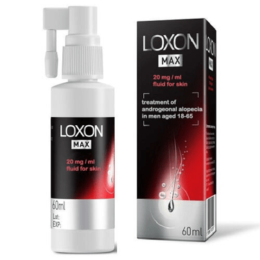 Loxon MAX liquid for scalp 60ml - stimulates hair growth - TrustMedUSA