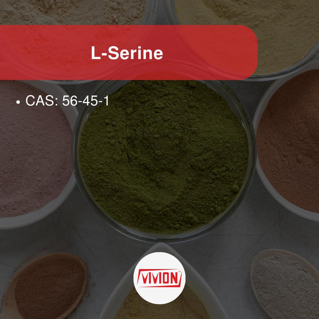 L‑Serine Powder - 1000 Grams - Amino Acid - Powdered for Manufacturing Cognitive Health & Cellular Support Tablet Capsule Formulations - 1 kg (2.2 lb) - TrustMedUSA